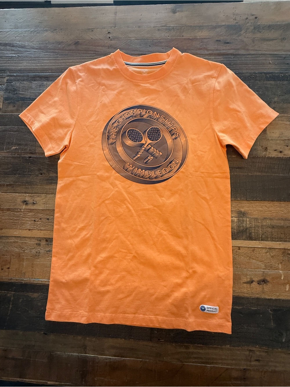 Wimbledon Orange Graphic T-Shirt